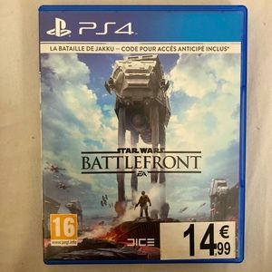 Star Wars Battlefront - ps4 game - barely used